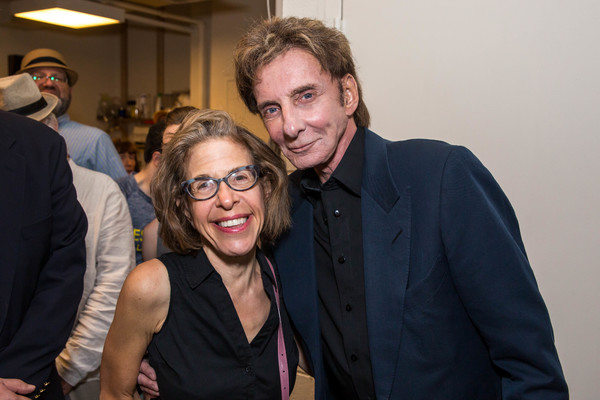 Jackie Hoffman with Barry Manilow Photo