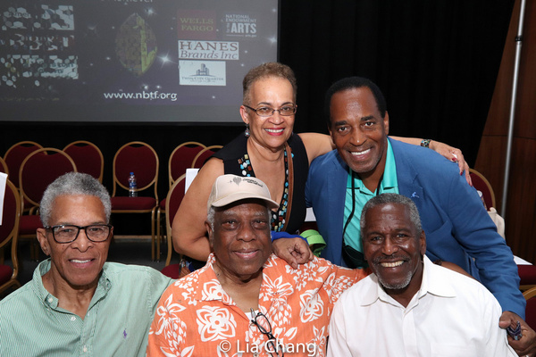 Larry Muhammad, Woodie King, Jr. Beth Turner, Kim Sullivan and Herman LeVern Jones Photo