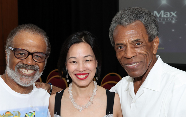 Ted Lange, Lia Chang and Andre De Shields. Photo by Rome Neal Photo