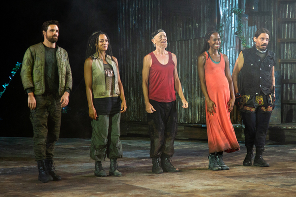 Photo Coverage: CORIOLANUS Takes Opening Night Bows in Central Park! Image