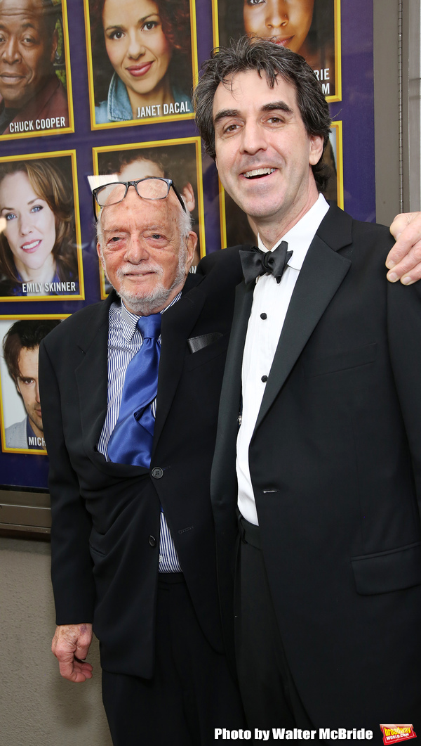 Hal Prince and Jason Robert Brown attends the Broadway Opening Night performance of ' Photo