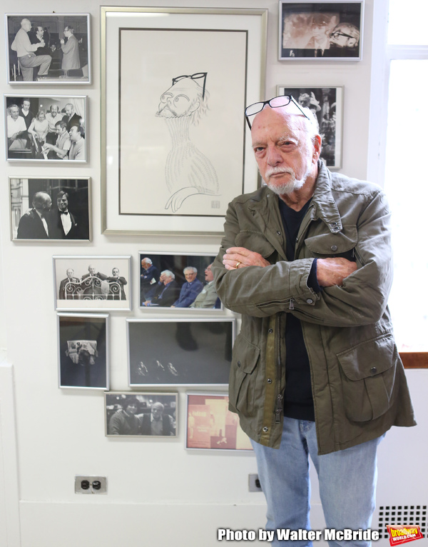 Hal Prince in his office on July 30, 2015 in New York City. Photo