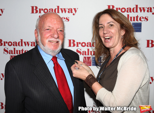 Hal Prince & Laura Penn attending the 'Broadway Salutes' honoring those who make Broa Photo
