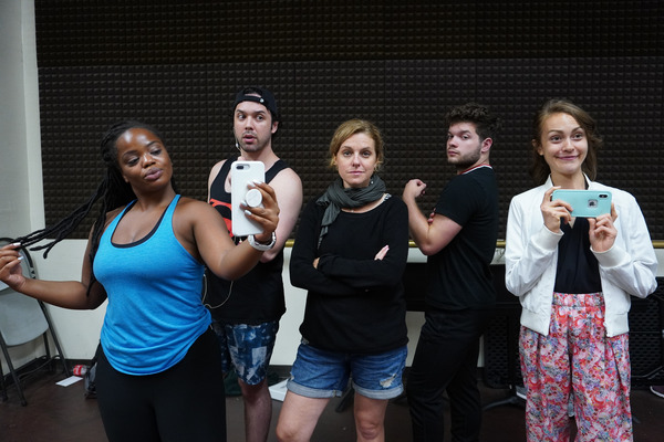 Photo Flash: In Rehearsal With THE PERFECT FIT At Rave Theatre Festival Image