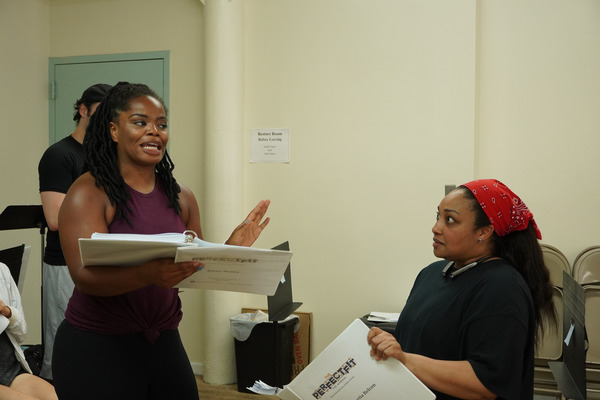 Photo Flash: In Rehearsal With THE PERFECT FIT At Rave Theatre Festival Image
