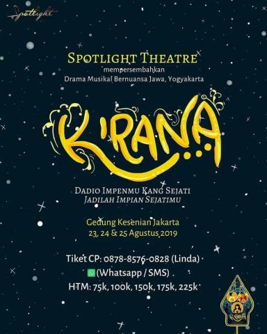 BWW Previews: SPOTLIGHT THEATRE Returns to Stage with the Cultural Musical KIRANA This August 