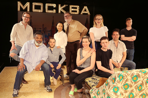 Photo Flash: Company of MCC's MOSCOW MOSCOW MOSCOW MOSCOW MOSCOW MOSCOW Strikes a Pose Image