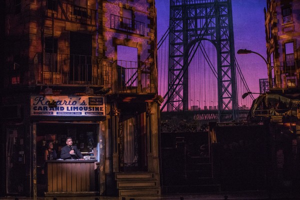 Danny Bolero; original scenic design by Anna Louizos, lighting by Adam HonorÃ© Photo