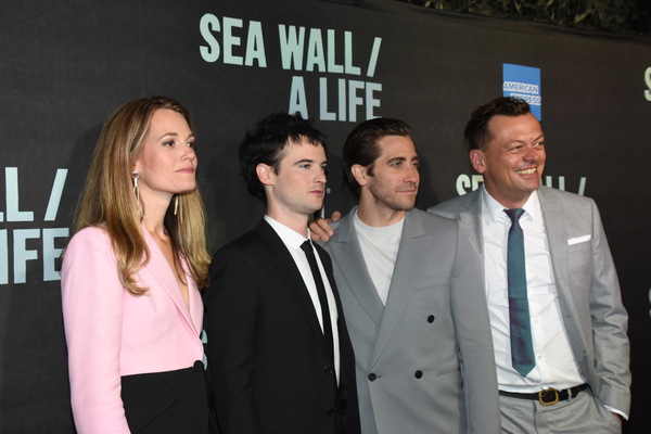 Photo Coverage: Inside Opening Night of SEA WALL/ A LIFE, Starring Jake Gyllenhaal and Tom Sturridge Image