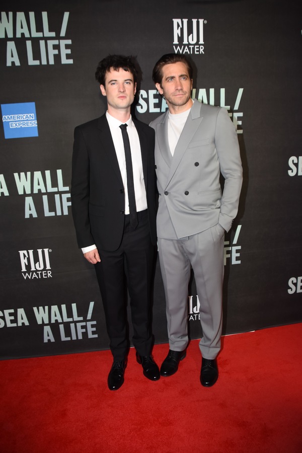 Photo Coverage: Inside Opening Night of SEA WALL/ A LIFE, Starring Jake Gyllenhaal and Tom Sturridge Image