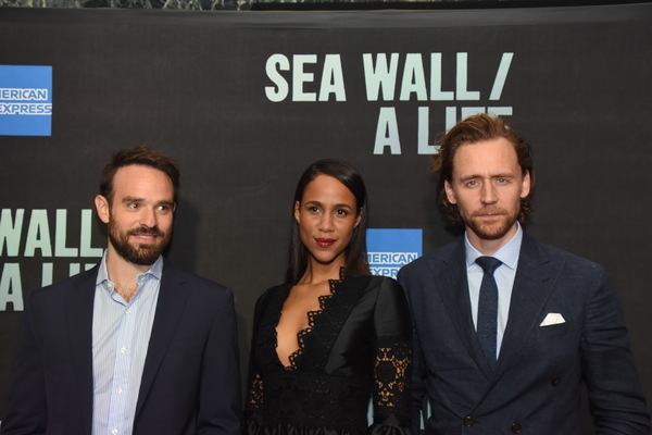 Charlie Cox, Zawe Ashton and Tom Hiddleston Photo