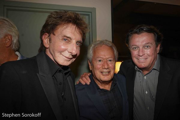 Barry Manilow, Stephen Sorokoff, Garry Kief Photo