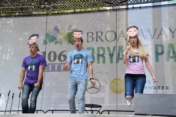 Photo Coverage: OKLAHOMA!, PRETTY WOMAN & More Sing Out at Broadway in Bryant Park Image