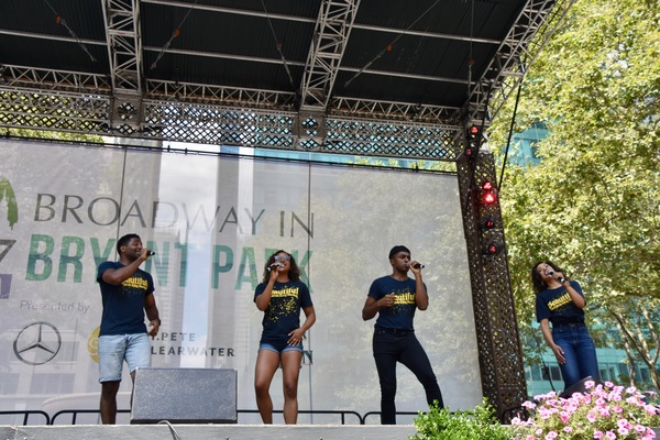 Photo Coverage: OKLAHOMA!, PRETTY WOMAN & More Sing Out at Broadway in Bryant Park Image