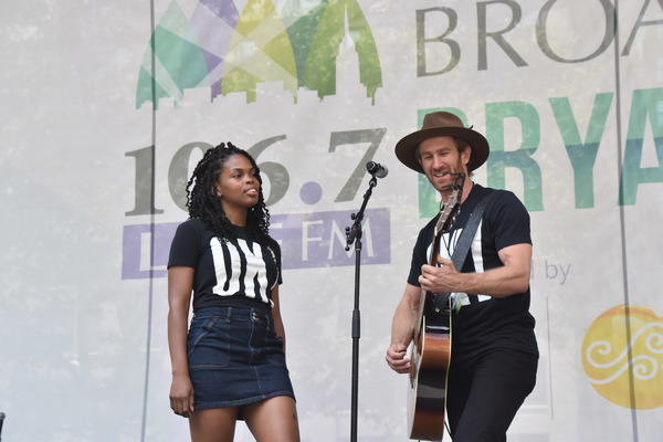 Photo Coverage: OKLAHOMA!, PRETTY WOMAN & More Sing Out at Broadway in Bryant Park Image