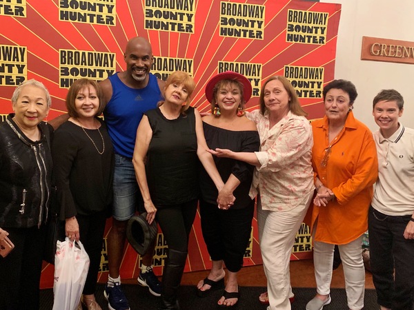 Photo Flash: Annie Golden Visits With ORANGE IS THE NEW BLACK Buddies At BROADWAY BOUNTY HUNTER Image
