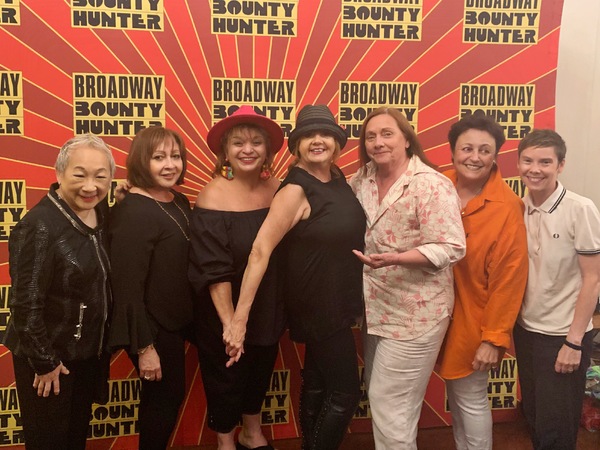 Photo Flash: Annie Golden Visits With ORANGE IS THE NEW BLACK Buddies At BROADWAY BOUNTY HUNTER Image