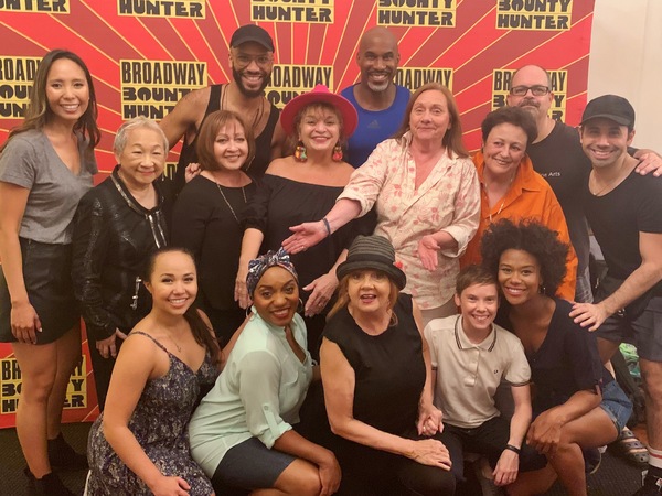 Photo Flash: Annie Golden Visits With ORANGE IS THE NEW BLACK Buddies At BROADWAY BOUNTY HUNTER Image