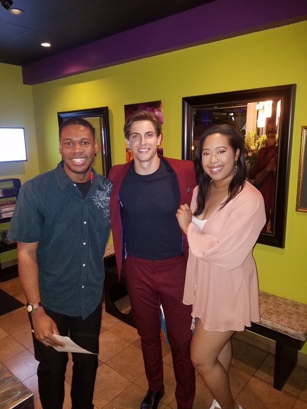 Uriel Rene, Derek Klena, Chanelle Verner
 Photo