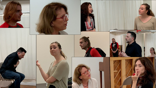 Photo Flash: Inside The Rehearsal Room For RUNNING: A NEW PLAY At New York Theater Summerfest Image