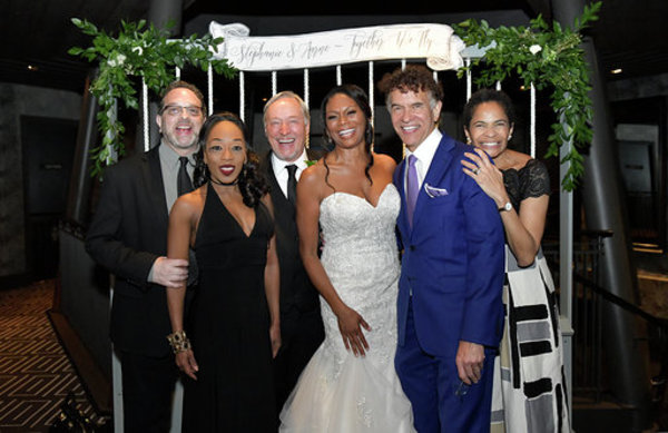 Photo Flash: Stars Celebrate Broadway Veterans Stephanie Pope and Aarne Lofgren's Wedding! 