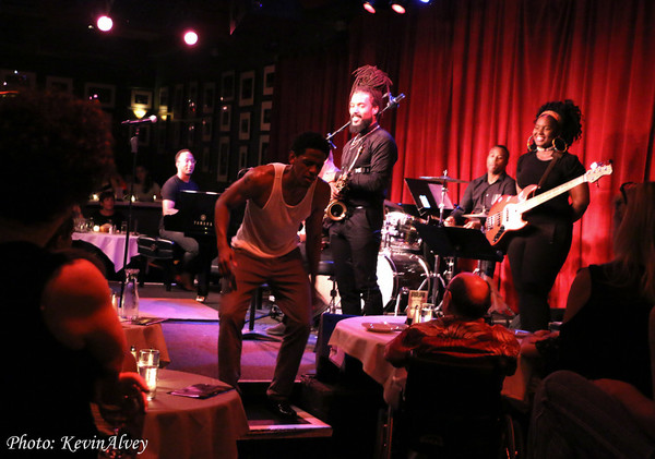 Photo Flash: Jared Grimes Hits The Stage For Broadway at Birdland 