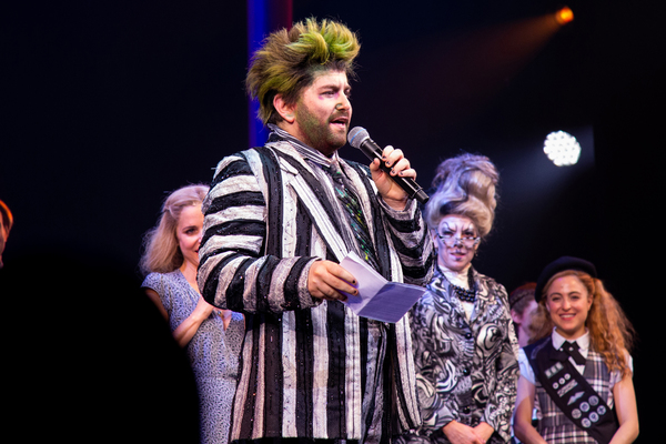 Photo Coverage: 'Day-O' Songwriter Lord Burgess' Celebrates His 95th Birthday At BEETLEJUICE! Image