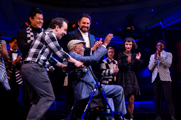 Photo Coverage: 'Day-O' Songwriter Lord Burgess' Celebrates His 95th Birthday At BEETLEJUICE! Image