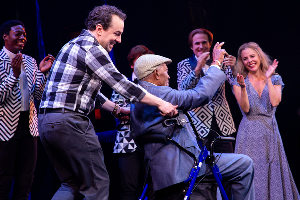 Photo Coverage: 'Day-O' Songwriter Lord Burgess' Celebrates His 95th Birthday At BEETLEJUICE! Image
