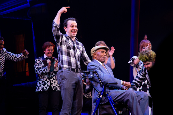 Photo Coverage: 'Day-O' Songwriter Lord Burgess' Celebrates His 95th Birthday At BEETLEJUICE! Image