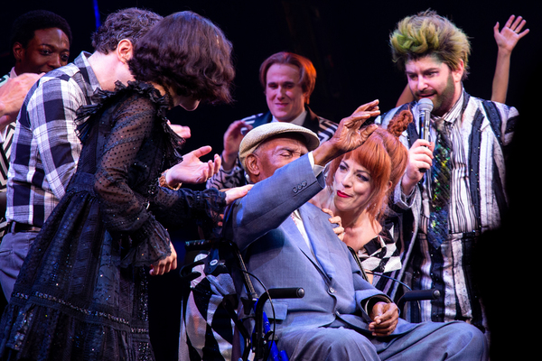 Photo Coverage: 'Day-O' Songwriter Lord Burgess' Celebrates His 95th Birthday At BEETLEJUICE! Image