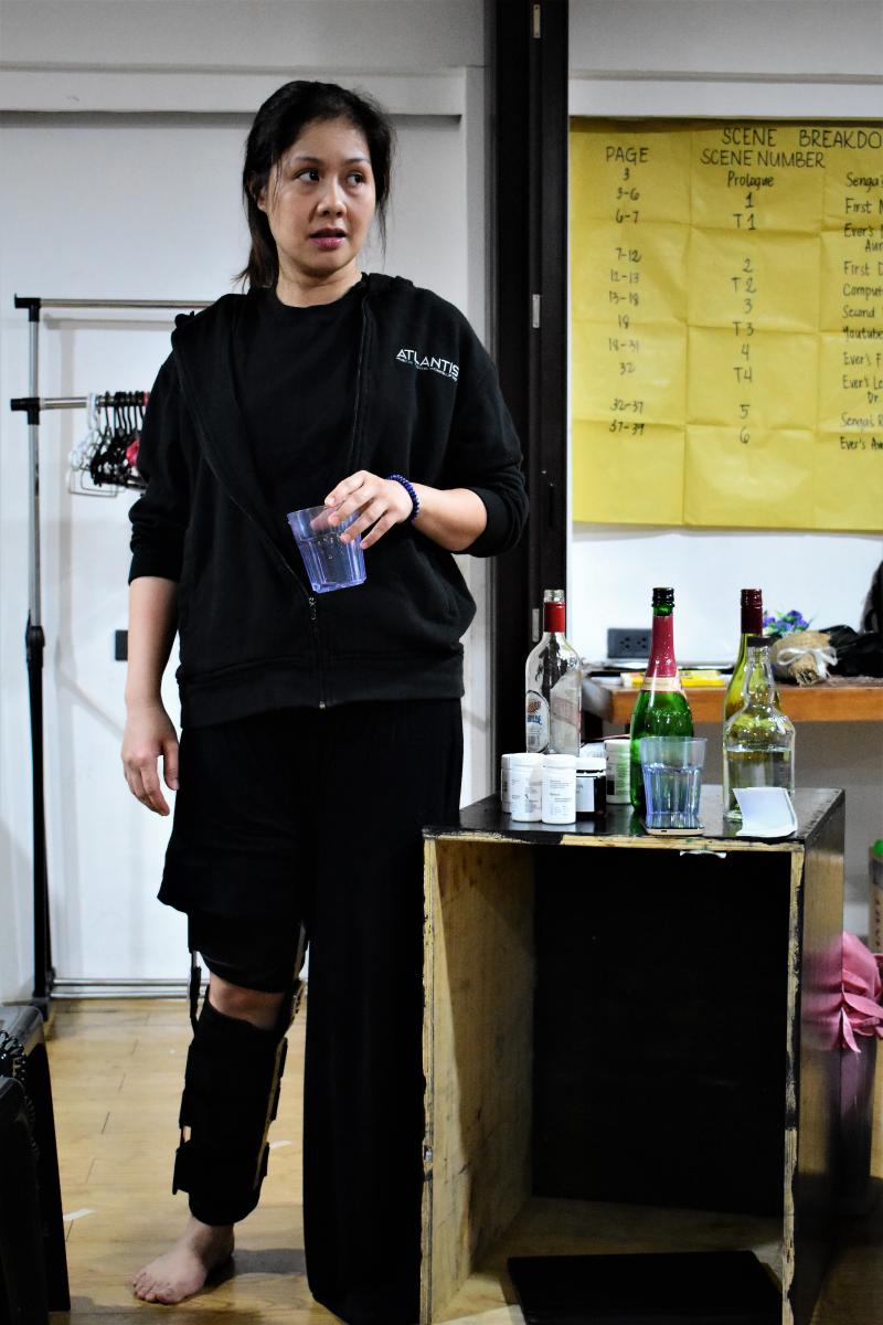 Photos: Randy Villarama, Jill Pena Rehearse DANCING LESSONS; Show Opens Tom., Aug. 16! Image
