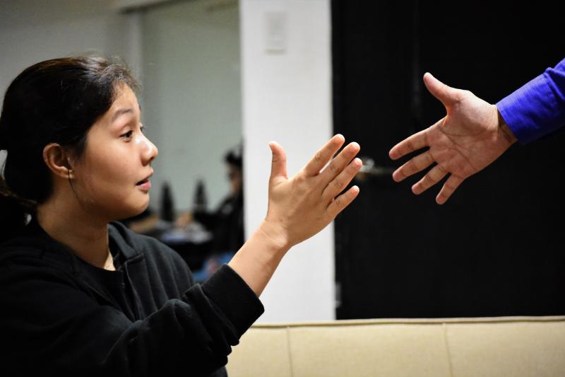 Photos: Randy Villarama, Jill Pena Rehearse DANCING LESSONS; Show Opens Tom., Aug. 16! Image