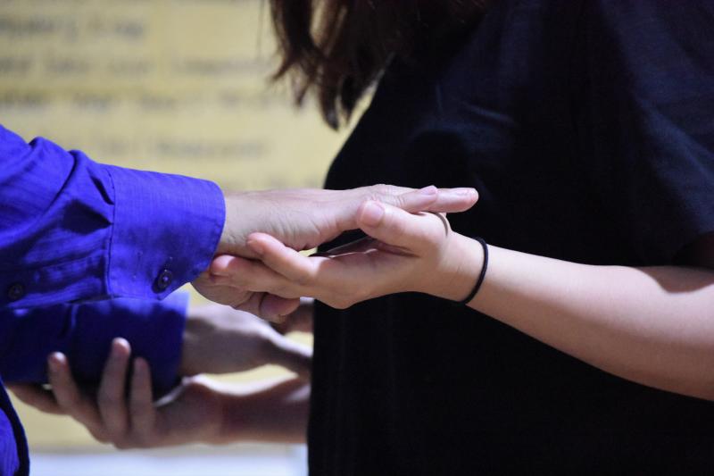 Photos: Randy Villarama, Jill Pena Rehearse DANCING LESSONS; Show Opens Tom., Aug. 16! Image