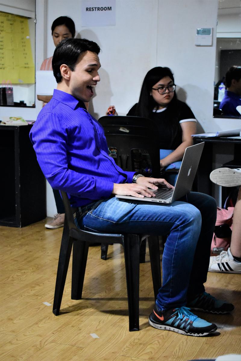Photos: Randy Villarama, Jill Pena Rehearse DANCING LESSONS; Show Opens Tom., Aug. 16! Image