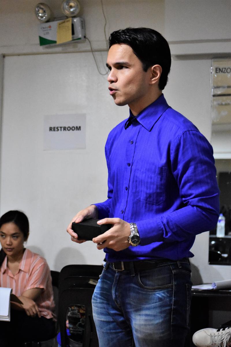 Photos: Randy Villarama, Jill Pena Rehearse DANCING LESSONS; Show Opens Tom., Aug. 16! Image