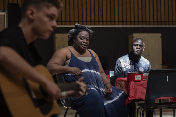 Photo Flash: Inside Rehearsal For FAITH, HOPE AND CHARITY at the National Theatre Image