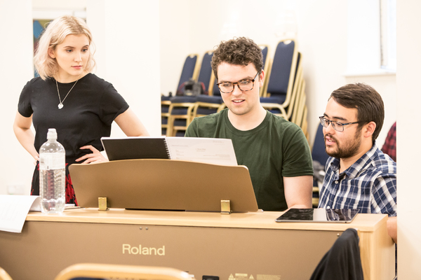 Photo Flash: Inside Rehearsal For the UK Premiere of PRELUDES 