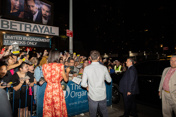 Photo Coverage: Tom Hiddleston, Zawe Ashton and Charlie Cox Meet Fans After First Preview of BETRAYAL! Image