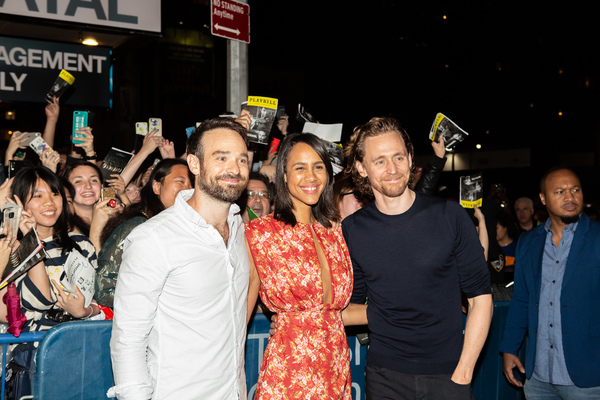Photo Coverage: Tom Hiddleston, Zawe Ashton and Charlie Cox Meet Fans After First Preview of BETRAYAL! Image