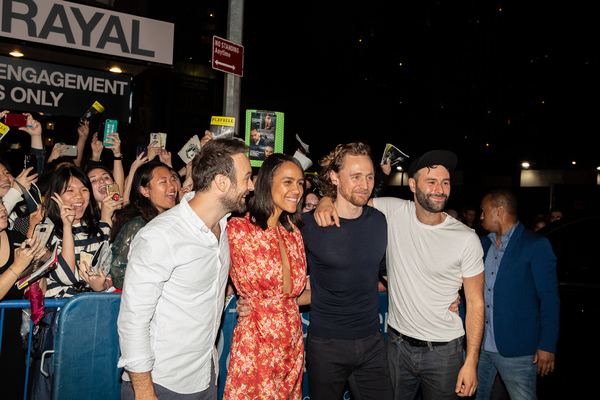 Photo Coverage: Tom Hiddleston, Zawe Ashton and Charlie Cox Meet Fans After First Preview of BETRAYAL! Image