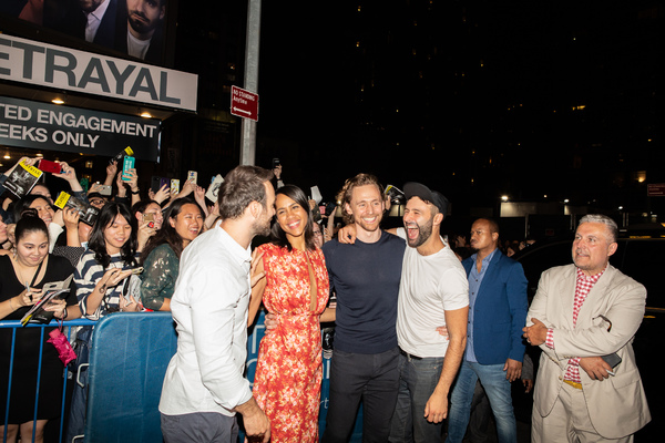 Tom Hiddleston, Zawe Ashton and Charlie Cox Photo