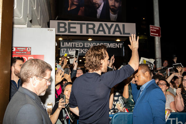 Photo Coverage: Tom Hiddleston, Zawe Ashton and Charlie Cox Meet Fans After First Preview of BETRAYAL! Image