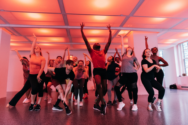 Photo Flash: Rockefeller Center Honors Hal Prince With Free Dance Class 