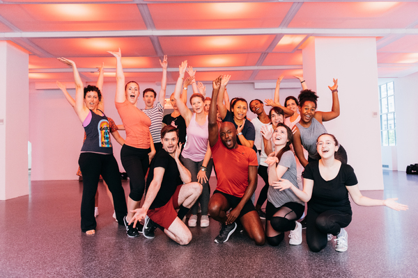 Photo Flash: Rockefeller Center Honors Hal Prince With Free Dance Class 