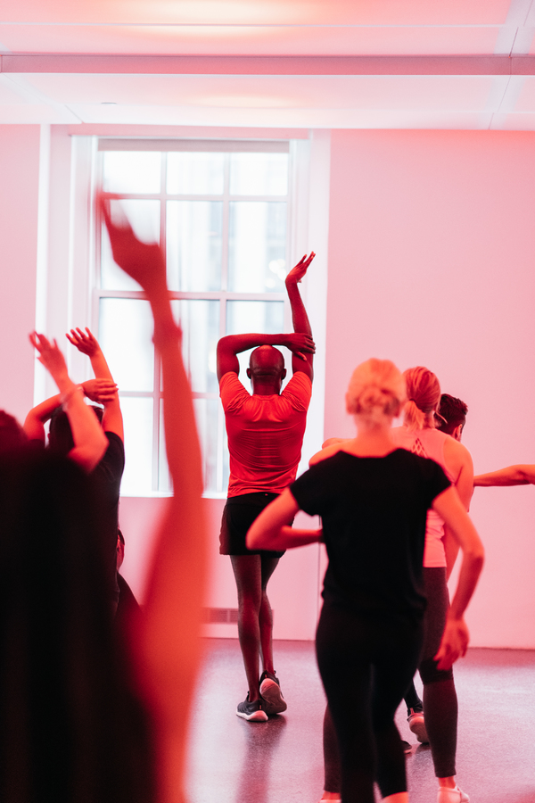 Photo Flash: Rockefeller Center Honors Hal Prince With Free Dance Class 