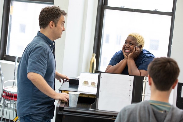 Photo Flash: Lonny Price And The Cast of SCOTLAND, PA Prep For Their World Premiere Image