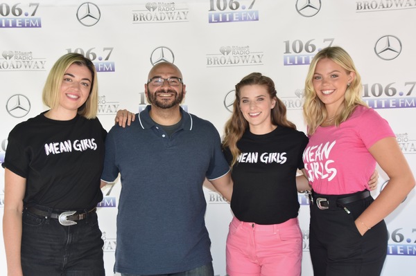 Victor Sosa joins with Barrett Wilbert Weed, Danielle Wade and Renee Rapp Photo