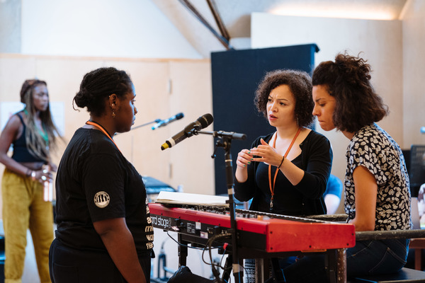 Photo Flash: Inside Rehearsal For CHIAROSCURO at Bush Theatre Image