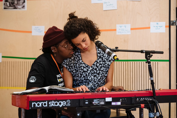 Photo Flash: Inside Rehearsal For CHIAROSCURO at Bush Theatre Image